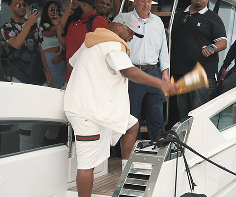 Galeon 640 Fly Christening