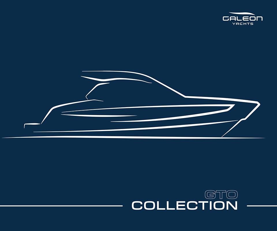 GTO Model line collection graphic in dark blue