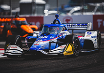 a Meyer Shank F1 car