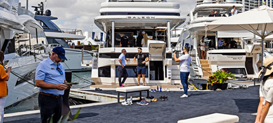The Miami International Boat Show