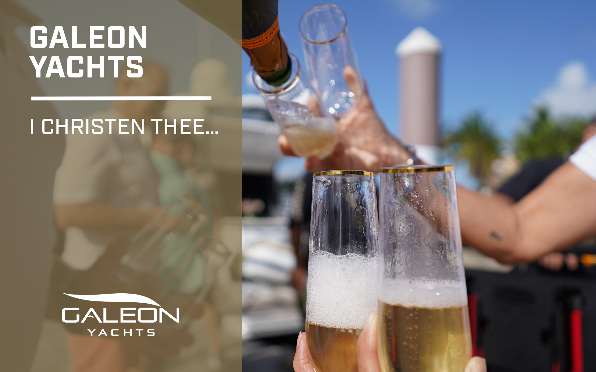 Christening a Boat Galeon Yachts
